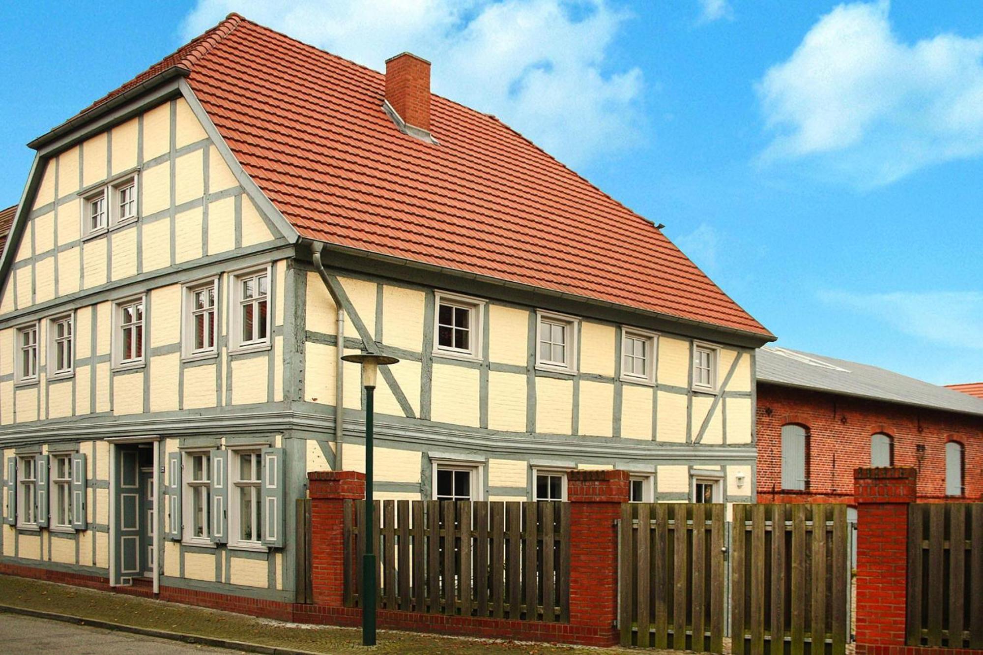 Ferienhaus Rosenhof In Lenzen エクステリア 写真